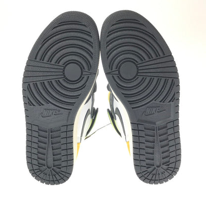 【中古品】【メンズ】 NIKE ナイキ AIR JORDAN 1 HIGH OG VOLT GOLD 555088-118 エア ジョーダン ワン ハイ スニーカー 靴 160-260719-rt-24-tagh サイズ：28cm US10 カラー：WHITE/BLACK-VOLT 万代Net店