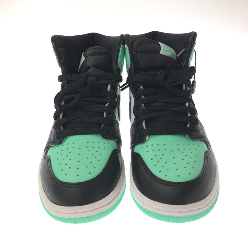 【中古美品】【メンズ】 NIKE ナイキ AIR JORDAN 1 HIGH OG GREEN GLOW　DZ5485-130 エア ジョーダン 1 ハイ スニーカー 靴 160-260719-rt-22-tagh サイズ：27.5ｃｍ ＵＳ９．５ カラー：WHITE/BLACK-GREEN GLOW 万代Net店