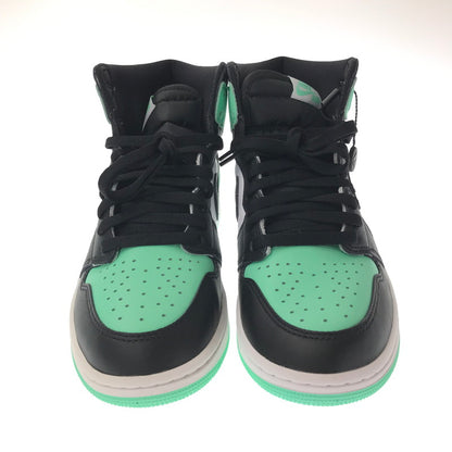 【中古美品】【メンズ】 NIKE ナイキ AIR JORDAN 1 HIGH OG GREEN GLOW　DZ5485-130 エア ジョーダン 1 ハイ スニーカー 靴 160-260719-rt-22-tagh サイズ：27.5ｃｍ ＵＳ９．５ カラー：WHITE/BLACK-GREEN GLOW 万代Net店