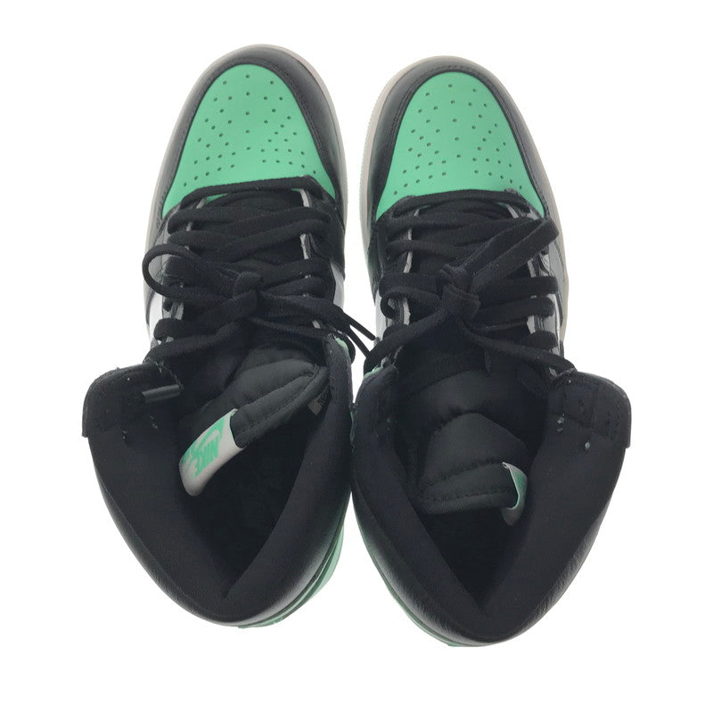 【中古美品】【メンズ】 NIKE ナイキ AIR JORDAN 1 HIGH OG GREEN GLOW　DZ5485-130 エア ジョーダン 1 ハイ スニーカー 靴 160-260719-rt-22-tagh サイズ：27.5ｃｍ ＵＳ９．５ カラー：WHITE/BLACK-GREEN GLOW 万代Net店