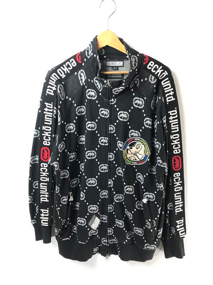 【中古品】【メンズ】 GALFY ガルフィー × ECKO エコー TRACK JACKET 141030 トラックジャケット ライトアウター 142-260822-rt-25-tagh サイズ：大型犬 XL カラー：ブラック 万代Net店