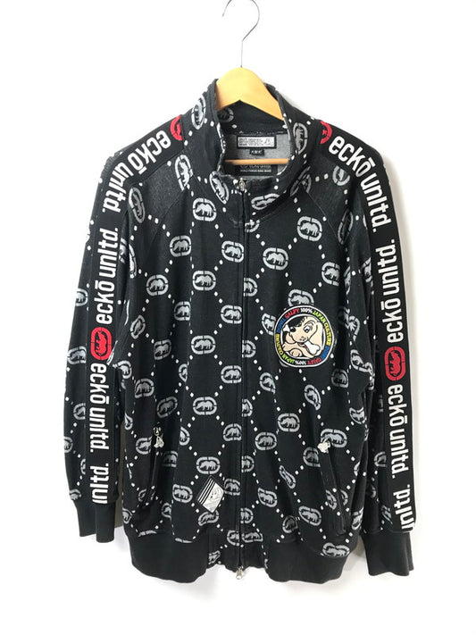【中古品】【メンズ】 GALFY ガルフィー × ECKO エコー TRACK JACKET 141030 トラックジャケット ライトアウター 142-260822-rt-25-tagh サイズ：大型犬 XL カラー：ブラック 万代Net店