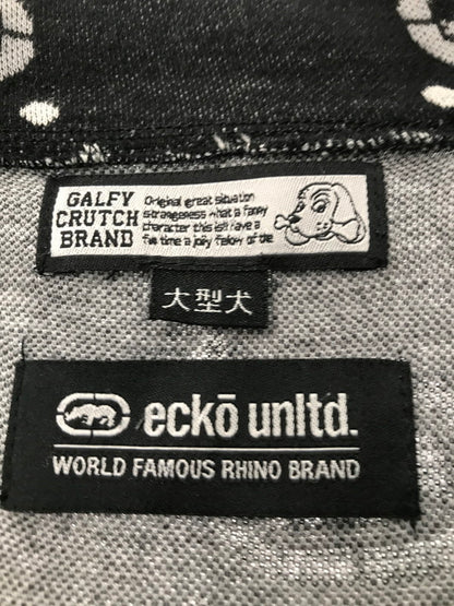 【中古品】【メンズ】 GALFY ガルフィー × ECKO エコー TRACK JACKET 141030 トラックジャケット ライトアウター 142-260822-rt-25-tagh サイズ：大型犬 XL カラー：ブラック 万代Net店
