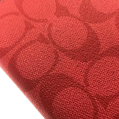 【中古品】【レディース】 COACH コーチ SIGNATURE LONG WALLET C4452 シグネイチャー ロングウォレット 長財布 アクセサリー 181-260718-rt-26-tagh カラー：レッド 万代Net店