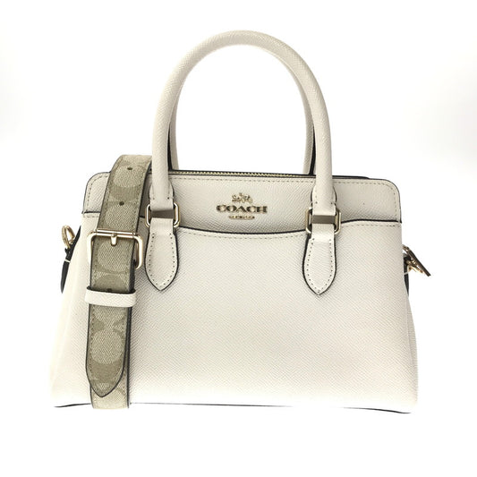 【中古品】【レディース】 COACH MINI DARCIE CARRYALL CH502 ミニダーシーキャリーオールバッグ ショルダーバッグ カバン 180-260729-ki-01-tagh カラー：ホワイト 万代Net店