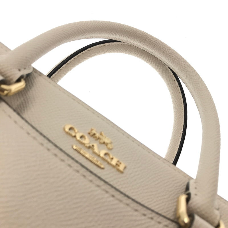 【中古品】【レディース】 COACH MINI DARCIE CARRYALL CH502 ミニダーシーキャリーオールバッグ ショルダーバッグ カバン 180-260729-ki-01-tagh カラー：ホワイト 万代Net店