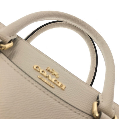 【中古品】【レディース】 COACH MINI DARCIE CARRYALL CH502 ミニダーシーキャリーオールバッグ ショルダーバッグ カバン 180-260729-ki-01-tagh カラー：ホワイト 万代Net店
