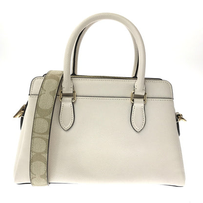 【中古品】【レディース】 COACH MINI DARCIE CARRYALL CH502 ミニダーシーキャリーオールバッグ ショルダーバッグ カバン 180-260729-ki-01-tagh カラー：ホワイト 万代Net店