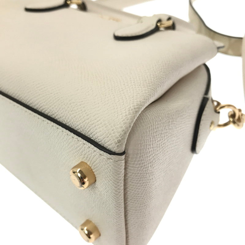 【中古品】【レディース】 COACH MINI DARCIE CARRYALL CH502 ミニダーシーキャリーオールバッグ ショルダーバッグ カバン 180-260729-ki-01-tagh カラー：ホワイト 万代Net店