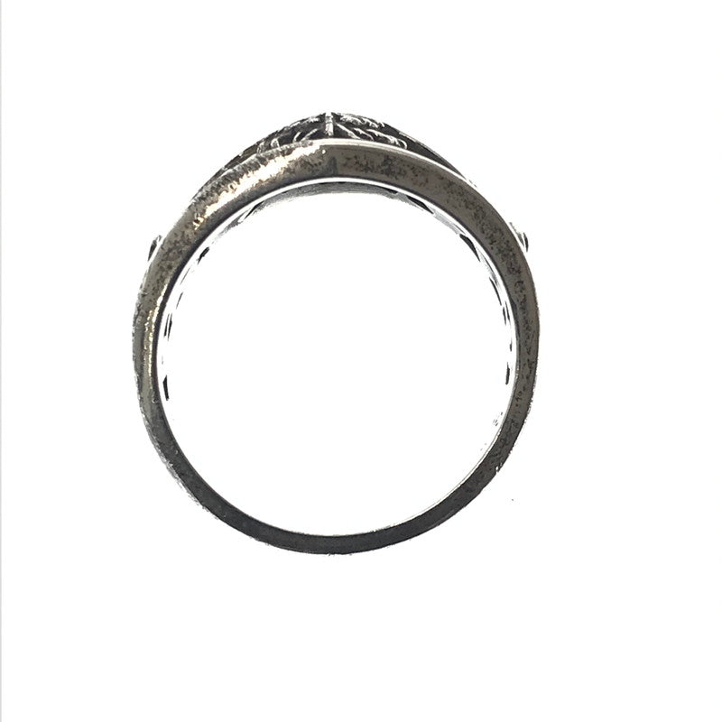 【中古品】【メンズ】 SAAD サード SV925 ARABESQUE SUN SYMBOL RING シルバー925 アラベスク サン シンボル リング アクセサリー 191-260718-rt-30-tagh カラー：シルバー 万代Net店