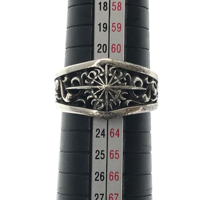 【中古品】【メンズ】 SAAD サード SV925 ARABESQUE SUN SYMBOL RING シルバー925 アラベスク サン シンボル リング アクセサリー 191-260718-rt-30-tagh カラー：シルバー 万代Net店