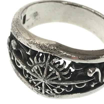 【中古品】【メンズ】 SAAD サード SV925 ARABESQUE SUN SYMBOL RING シルバー925 アラベスク サン シンボル リング アクセサリー 191-260718-rt-30-tagh カラー：シルバー 万代Net店