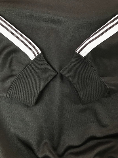 【中古品】【メンズ】 NEEDLES ニードルス TRACK CREW NECK SHIRT POLY SMOOTH SX405 トラック クルーネック シャツ ポリ スムース 140-260718-rt-11-tagh サイズ：XL カラー：ブラック系 万代Net店