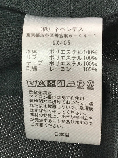 【中古品】【メンズ】 NEEDLES ニードルス TRACK CREW NECK SHIRT POLY SMOOTH SX405 トラック クルーネック シャツ ポリ スムース 140-260718-rt-11-tagh サイズ：XL カラー：ブラック系 万代Net店