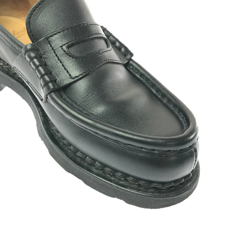 【中古品】【メンズ】 PARABOOT パラブーツ ORSAY GRIFF2 150115 オルセー グリフ2 ローファー 靴 167-260719-rt-05-tagh サイズ：4 カラー：ブラック 万代Net店