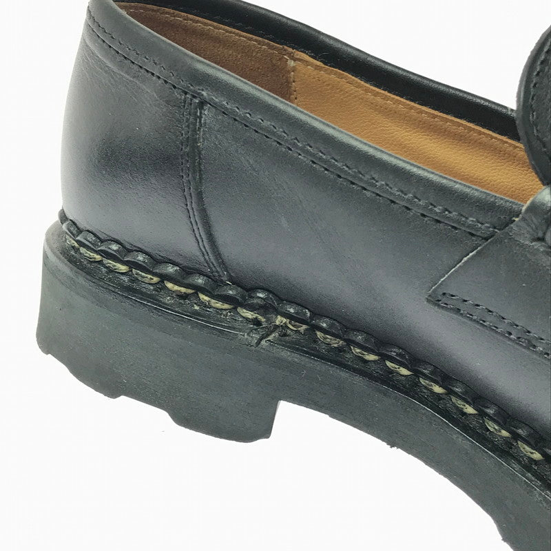 【中古品】【メンズ】 PARABOOT パラブーツ ORSAY GRIFF2 150115 オルセー グリフ2 ローファー 靴 167-260719-rt-05-tagh サイズ：4 カラー：ブラック 万代Net店