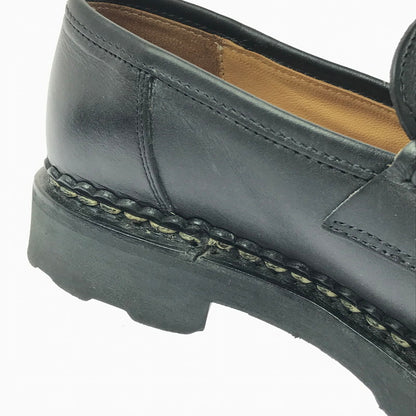 【中古品】【メンズ】 PARABOOT パラブーツ ORSAY GRIFF2 150115 オルセー グリフ2 ローファー 靴 167-260719-rt-05-tagh サイズ：4 カラー：ブラック 万代Net店