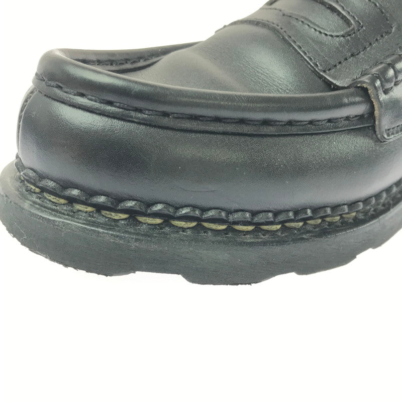 【中古品】【メンズ】 PARABOOT パラブーツ ORSAY GRIFF2 150115 オルセー グリフ2 ローファー 靴 167-260719-rt-05-tagh サイズ：4 カラー：ブラック 万代Net店