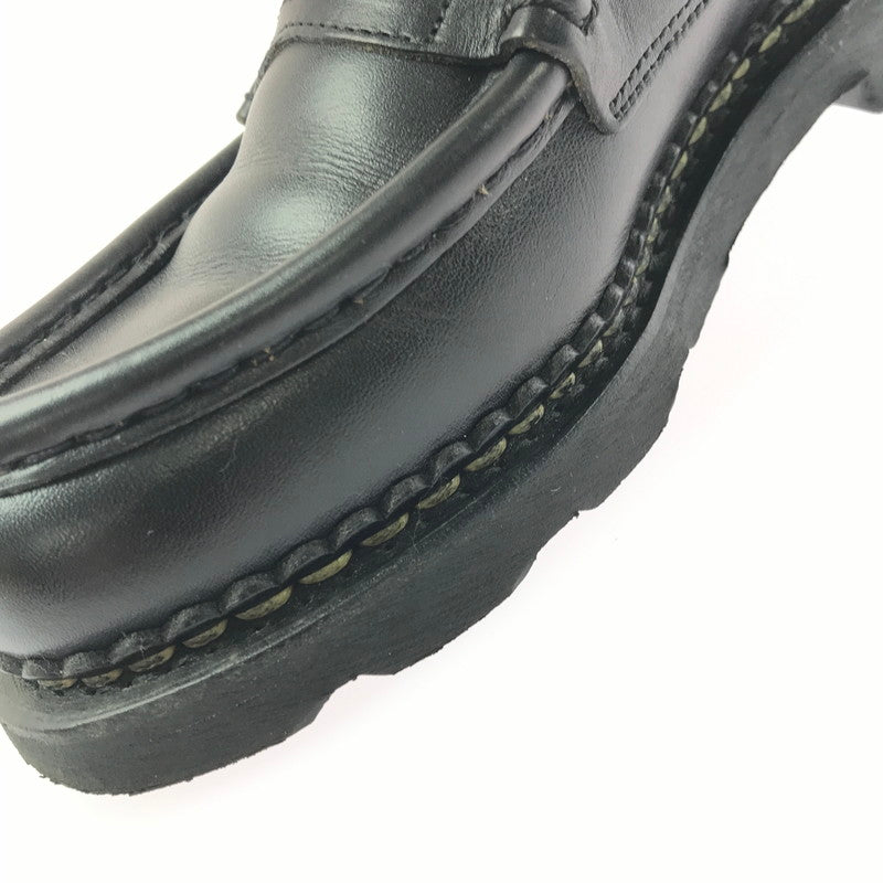 【中古品】【メンズ】 PARABOOT パラブーツ ORSAY GRIFF2 150115 オルセー グリフ2 ローファー 靴 167-260719-rt-05-tagh サイズ：4 カラー：ブラック 万代Net店