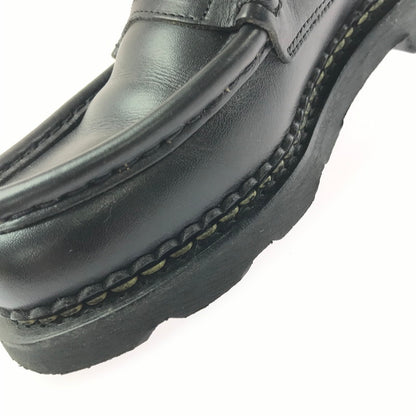【中古品】【メンズ】 PARABOOT パラブーツ ORSAY GRIFF2 150115 オルセー グリフ2 ローファー 靴 167-260719-rt-05-tagh サイズ：4 カラー：ブラック 万代Net店