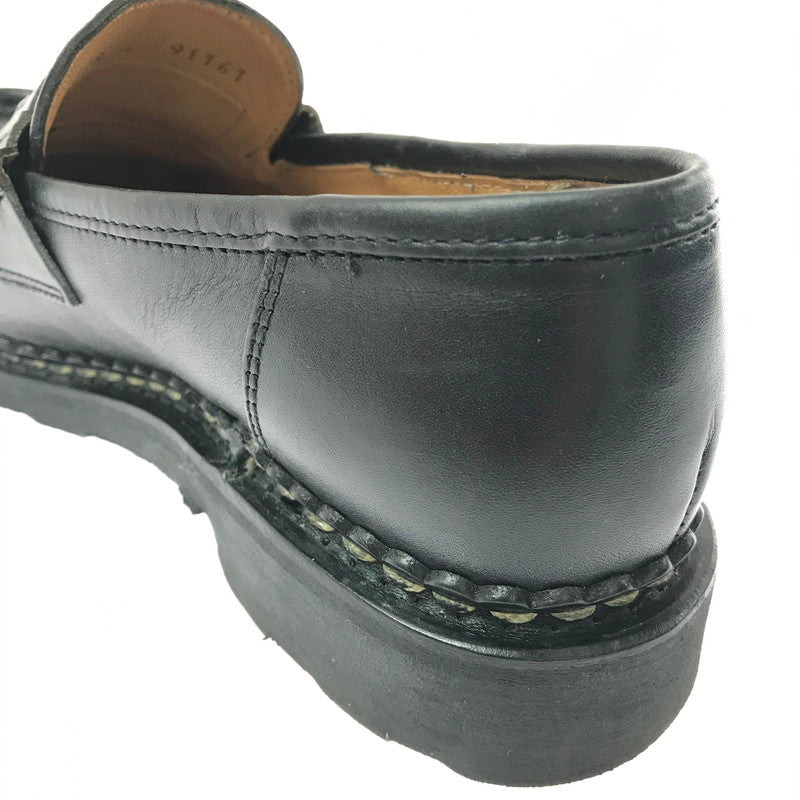 【中古品】【メンズ】 PARABOOT パラブーツ ORSAY GRIFF2 150115 オルセー グリフ2 ローファー 靴 167-260719-rt-05-tagh サイズ：4 カラー：ブラック 万代Net店