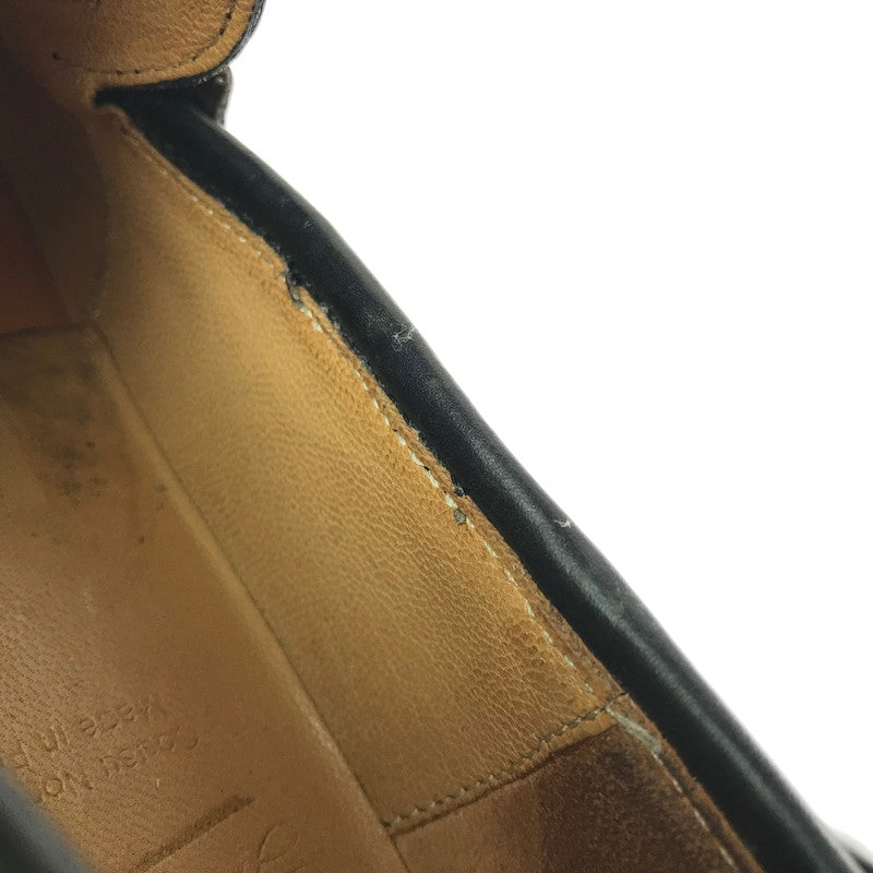 【中古品】【メンズ】 PARABOOT パラブーツ ORSAY GRIFF2 150115 オルセー グリフ2 ローファー 靴 167-260719-rt-05-tagh サイズ：4 カラー：ブラック 万代Net店