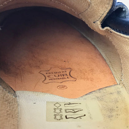【中古品】【メンズ】 PARABOOT パラブーツ ORSAY GRIFF2 150115 オルセー グリフ2 ローファー 靴 167-260719-rt-05-tagh サイズ：4 カラー：ブラック 万代Net店