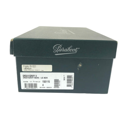 【中古品】【メンズ】 PARABOOT パラブーツ ORSAY GRIFF2 150115 オルセー グリフ2 ローファー 靴 167-260719-rt-05-tagh サイズ：4 カラー：ブラック 万代Net店