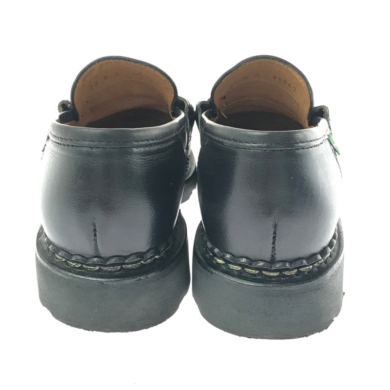 【中古品】【メンズ】 PARABOOT パラブーツ ORSAY GRIFF2 150115 オルセー グリフ2 ローファー 靴 167-260719-rt-05-tagh サイズ：4 カラー：ブラック 万代Net店