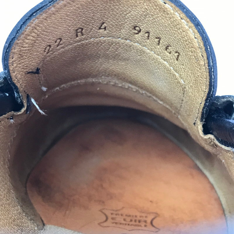 【中古品】【メンズ】 PARABOOT パラブーツ ORSAY GRIFF2 150115 オルセー グリフ2 ローファー 靴 167-260719-rt-05-tagh サイズ：4 カラー：ブラック 万代Net店