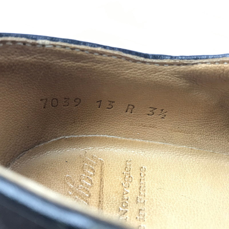 【中古品】【メンズ】 PARABOOT パラブーツ MICHAEL GRIFF2 ミカエル グリフ2 靴 167-260719-rt-04-tagh サイズ：3.5 カラー：ブラック 万代Net店