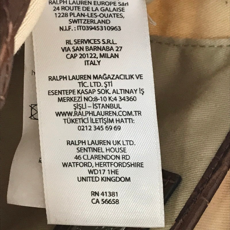 【中古品】【レディース】 LAULEN RALPH LAUREN BUCKET BAG バケットバッグ カバン 188-260729-ki-07-tagh カラー：ベージュ/ブラウン 万代Net店