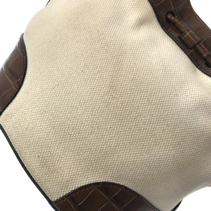 【中古品】【レディース】 LAULEN RALPH LAUREN BUCKET BAG バケットバッグ カバン 188-260729-ki-07-tagh カラー：ベージュ/ブラウン 万代Net店