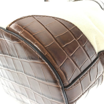 【中古品】【レディース】 LAULEN RALPH LAUREN BUCKET BAG バケットバッグ カバン 188-260729-ki-07-tagh カラー：ベージュ/ブラウン 万代Net店