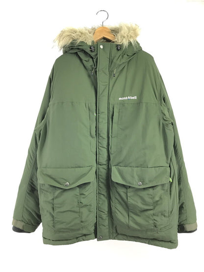 【中古品】【メンズ】 MONT-BELL モンベル LOGAN DOWN KHAKI ローガン ダウン アウター 144-260729-rt-37-tagh サイズ：XXL カラー：カーキ 万代Net店