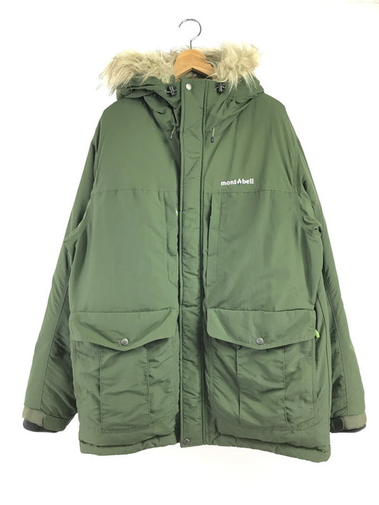 【中古品】【メンズ】 MONT-BELL モンベル LOGAN DOWN KHAKI ローガン ダウン アウター 144-260729-rt-37-tagh サイズ：XXL カラー：カーキ 万代Net店