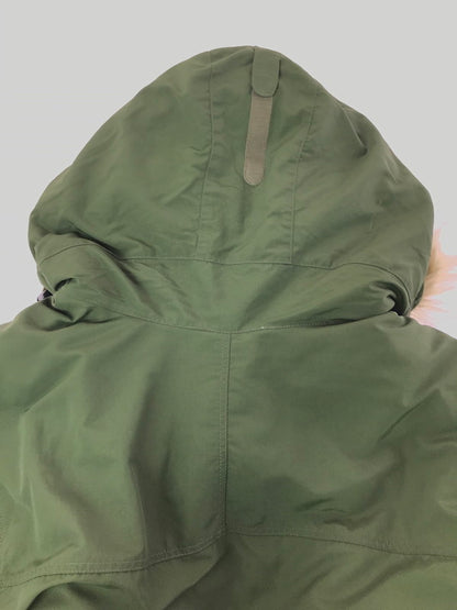 【中古品】【メンズ】 MONT-BELL モンベル LOGAN DOWN KHAKI ローガン ダウン アウター 144-260729-rt-37-tagh サイズ：XXL カラー：カーキ 万代Net店