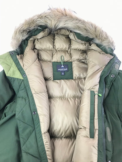 【中古品】【メンズ】 MONT-BELL モンベル LOGAN DOWN KHAKI ローガン ダウン アウター 144-260729-rt-37-tagh サイズ：XXL カラー：カーキ 万代Net店