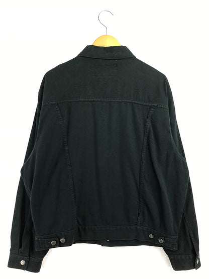 【中古品】【メンズ】 WRANGLER HERO ラングラー ヒーロー 推定90's DENIM JACKET 推定 90年代 デニム ジャケット Gジャン ライトアウター 146-260718-rt-13-tagh サイズ：L カラー：ブラック 万代Net店