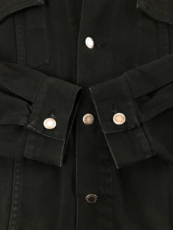 【中古品】【メンズ】 WRANGLER HERO ラングラー ヒーロー 推定90's DENIM JACKET 推定 90年代 デニム ジャケット Gジャン ライトアウター 146-260718-rt-13-tagh サイズ：L カラー：ブラック 万代Net店