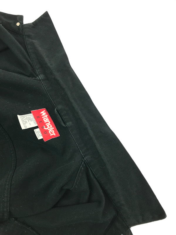 【中古品】【メンズ】 WRANGLER HERO ラングラー ヒーロー 推定90's DENIM JACKET 推定 90年代 デニム ジャケット Gジャン ライトアウター 146-260718-rt-13-tagh サイズ：L カラー：ブラック 万代Net店