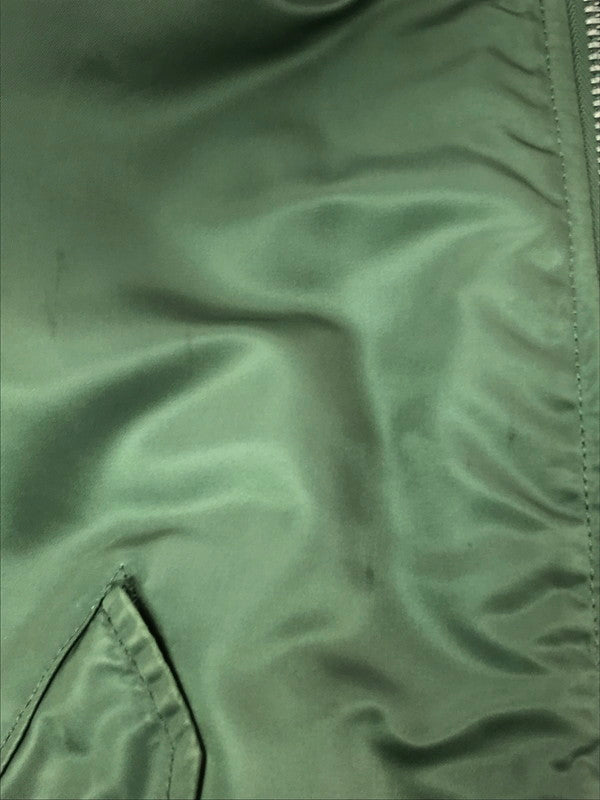 【中古品】【メンズ】 ALPHA INDUSTRIES,INC. アルファ 90's MADE IN USA MA-1 90年代 USA製 エムエーワン ジャケット アウター 146-260718-rt-17-tagh サイズ：M カラー：オリーブ 万代Net店