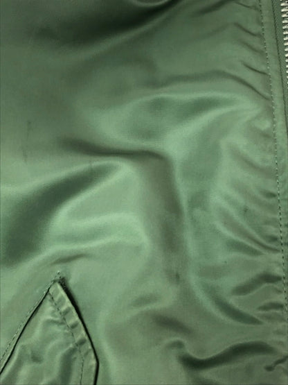 【中古品】【メンズ】 ALPHA INDUSTRIES,INC. アルファ 90's MADE IN USA MA-1 90年代 USA製 エムエーワン ジャケット アウター 146-260718-rt-17-tagh サイズ：M カラー：オリーブ 万代Net店