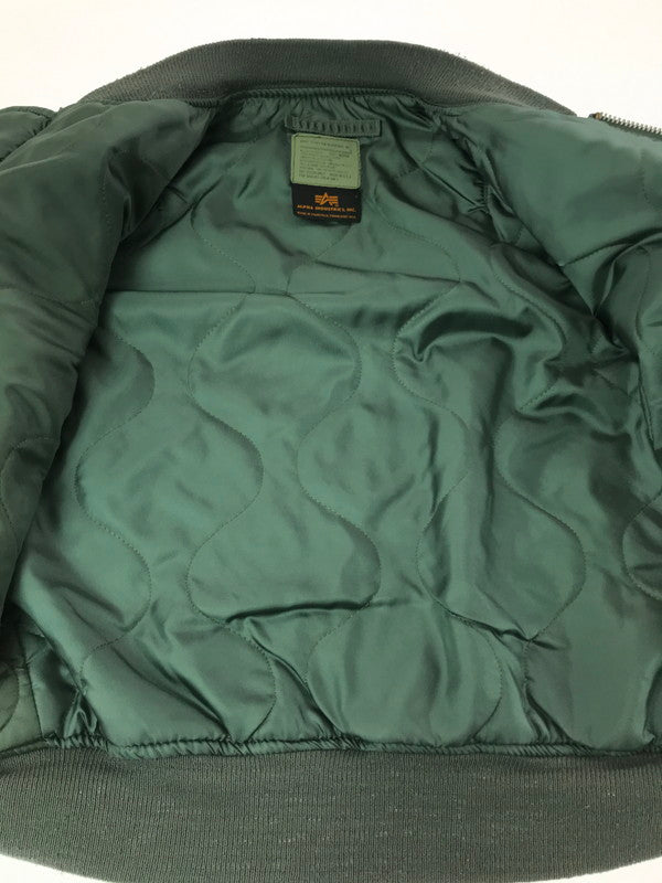 【中古品】【メンズ】 ALPHA INDUSTRIES,INC. アルファ 90's MADE IN USA MA-1 90年代 USA製 エムエーワン ジャケット アウター 146-260718-rt-17-tagh サイズ：M カラー：オリーブ 万代Net店