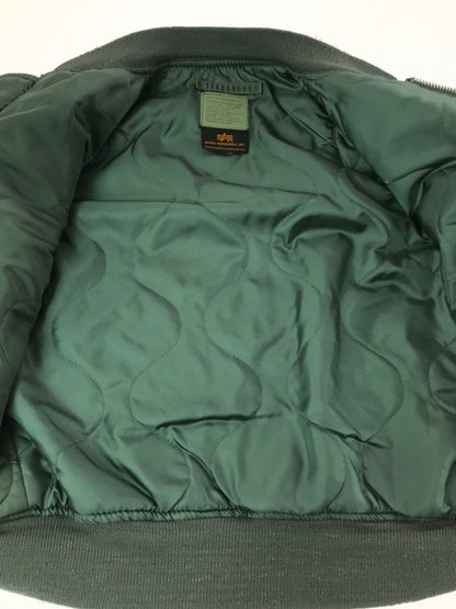 【中古品】【メンズ】 ALPHA INDUSTRIES,INC. アルファ 90's MADE IN USA MA-1 90年代 USA製 エムエーワン ジャケット アウター 146-260718-rt-17-tagh サイズ：M カラー：オリーブ 万代Net店