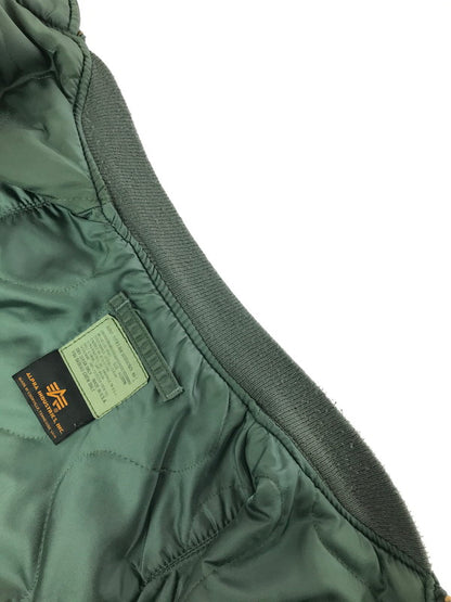 【中古品】【メンズ】 ALPHA INDUSTRIES,INC. アルファ 90's MADE IN USA MA-1 90年代 USA製 エムエーワン ジャケット アウター 146-260718-rt-17-tagh サイズ：M カラー：オリーブ 万代Net店