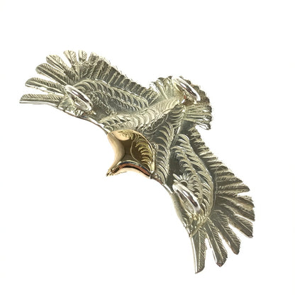 【中古品】【メンズ】 ARIZONA FREEDOM アリゾナ フリーダム K18HEAD EAGLE PENDANT TOP T-25B 頭18金 イーグル ペンダントトップ アクセサリー 191-260716-rt-22-tagh カラー：シルバー 万代Net店