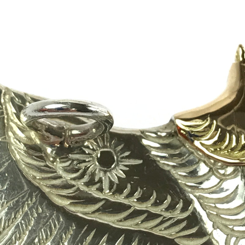 【中古品】【メンズ】 ARIZONA FREEDOM アリゾナ フリーダム K18HEAD EAGLE PENDANT TOP T-25B 頭18金 イーグル ペンダントトップ アクセサリー 191-260716-rt-22-tagh カラー：シルバー 万代Net店