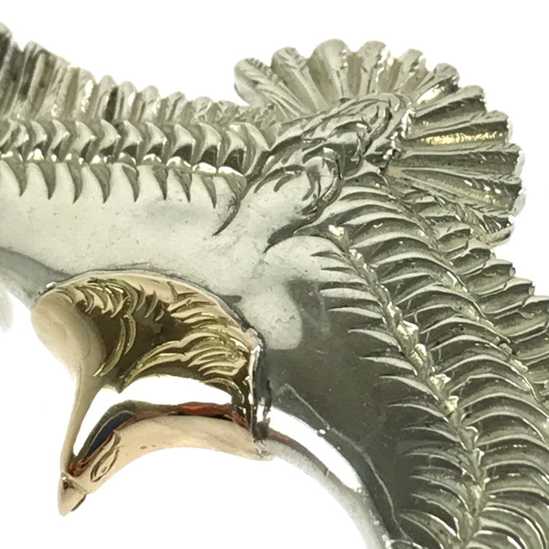 【中古品】【メンズ】 ARIZONA FREEDOM アリゾナ フリーダム K18HEAD EAGLE PENDANT TOP T-25B 頭18金 イーグル ペンダントトップ アクセサリー 191-260716-rt-22-tagh カラー：シルバー 万代Net店