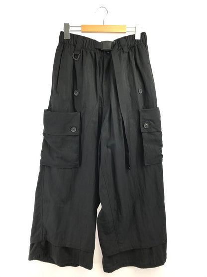 【中古品】【メンズ】 Y-3 ワイスリー 25SS WASHED TWILL CARGO PANTS JD3523 ウォッシュド ツイル カーゴ パンツ ボトムス 151-260718-rt-19-tagh サイズ：M カラー：ブラック 万代Net店